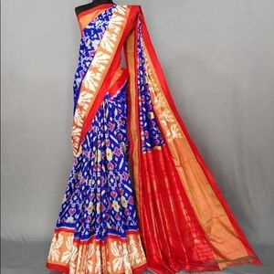 Indian pure silk sari
